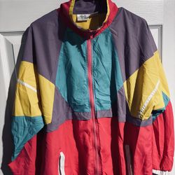Funny Guy Windbreaker Multicolor 1980 Size S 