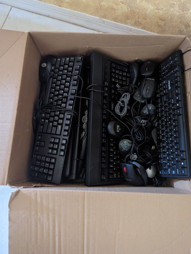 Usb Black Keyboards And Mice