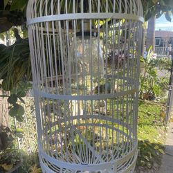 Hanging Birdcage Lamp