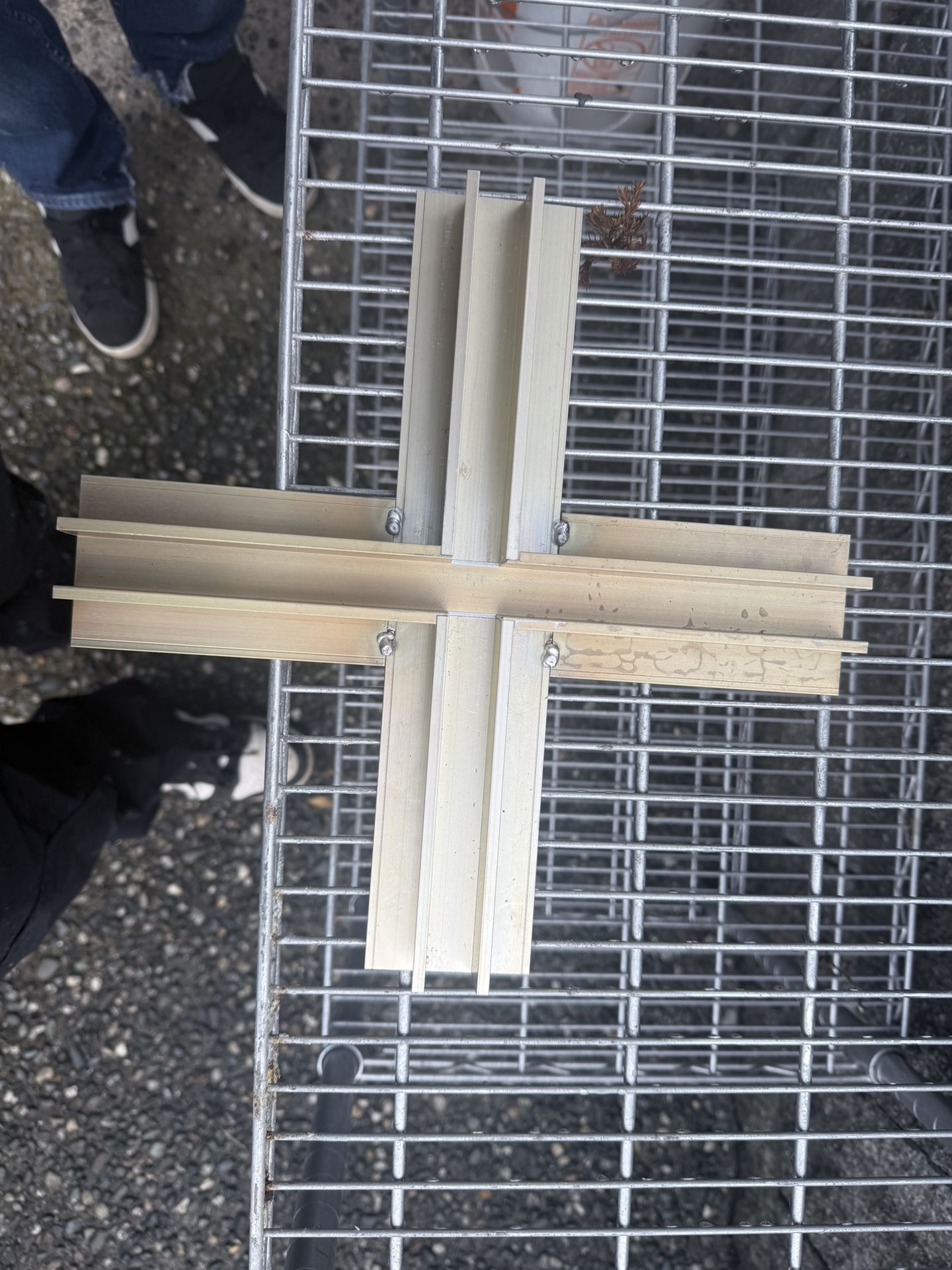 Aluminum Crosses 12”X12”