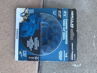 Diamond Segmented Turbo Cup Wheel