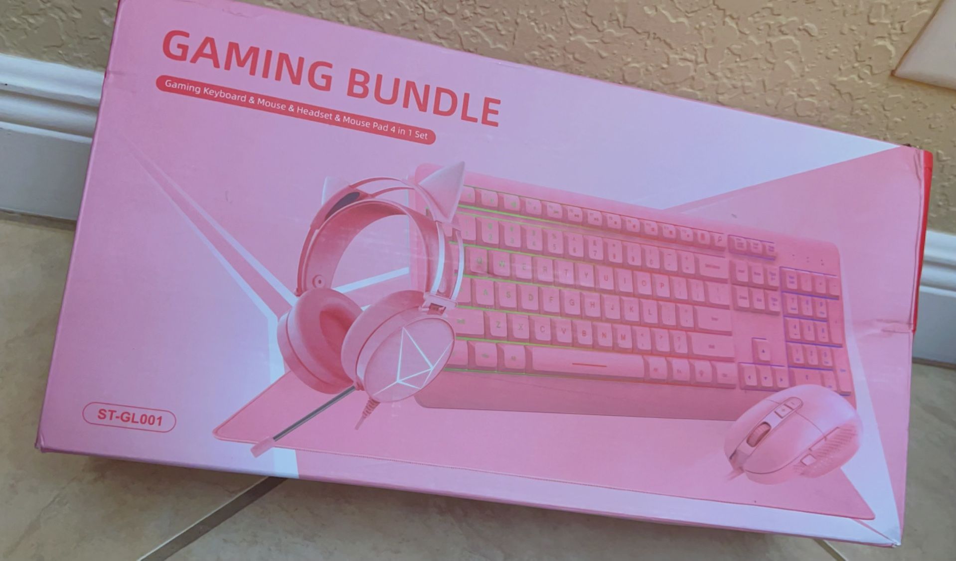 Pink Gaming Bundle Set