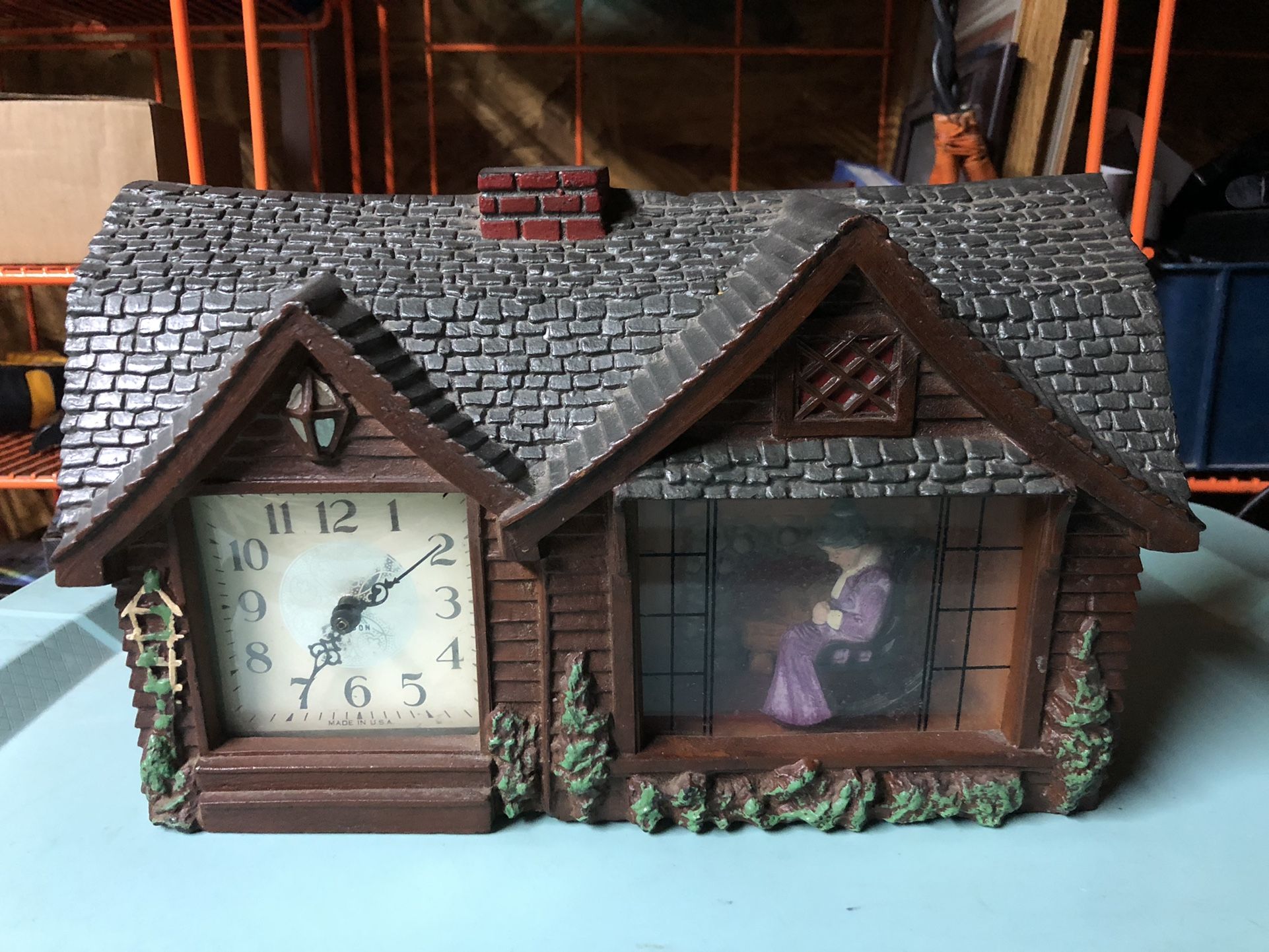 1940’s Home Sweet Home Clock By Haddon Products
