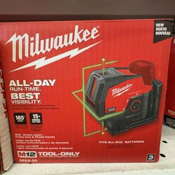 Milwaukee New Laser m12