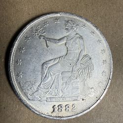 1882 Trade Dollar