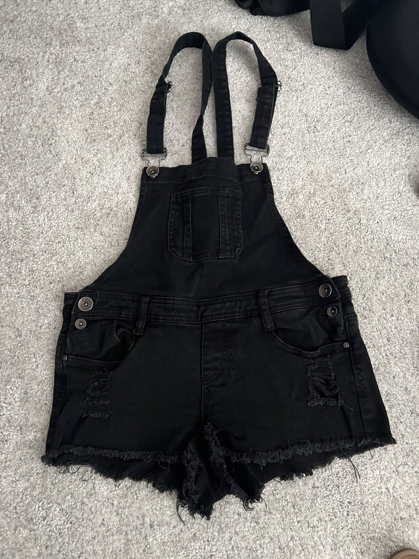 Overall Shorts