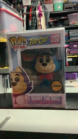 Funko pop! Top cat Bennie the ball chase #280 Hannah Barbera Chase exclusive