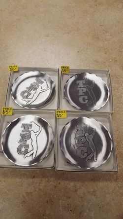 TPC Forged Metalware Plates