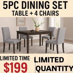 5 Pc Dinning Set 