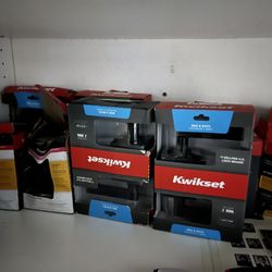 Kwikset Handles And Locks (multiple New In Box)