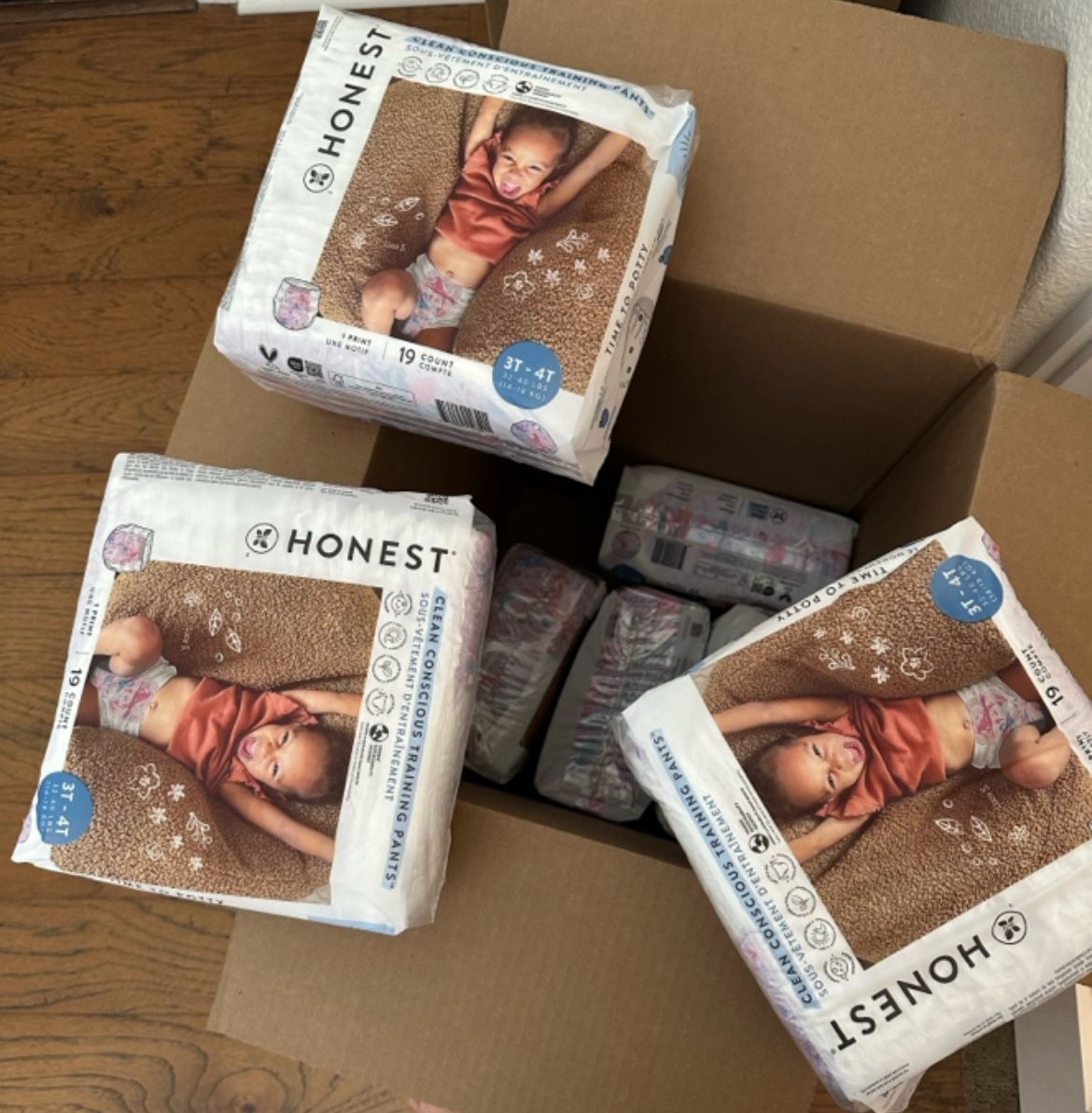 Honest Brand Training Pants 3t -4t