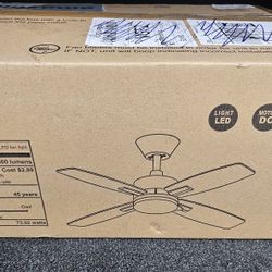 Abanico De Techo Con Luz 