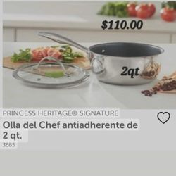 OLLA DE 2QT ANTIADERENTE PRINCESS HOUSE