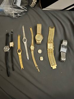 ALL VINTAGE WATCH LOT, Timex, Seiko, Waltham, Gruen, Benrus