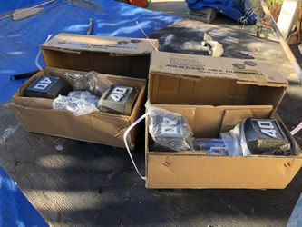 new 40 pound dumbbells in original boxes