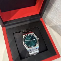 Tissot PRX Green Dial Stainless Steel Quartz Watch
