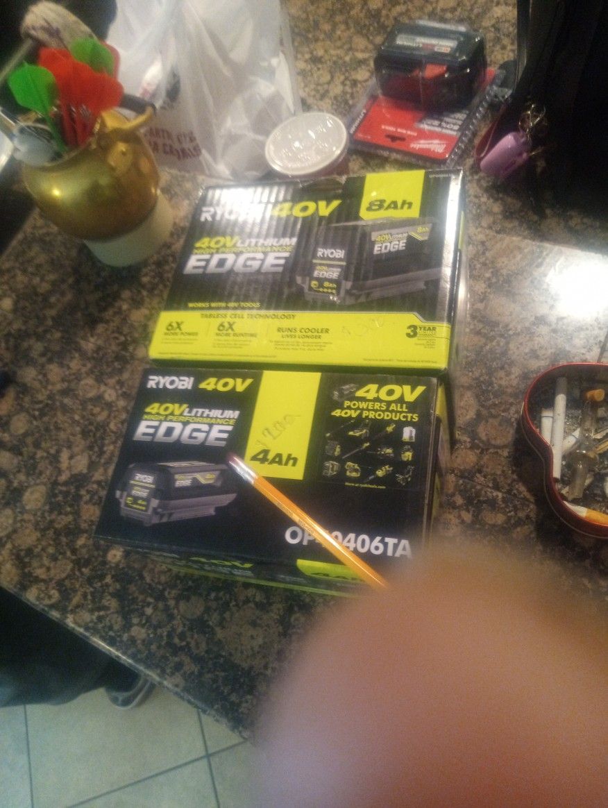 Ryobi Batterys