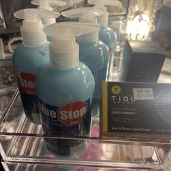 Pain Muscle Rub Recovery Relief Cream Bundleo/lot Blu Stop Blue Emu
