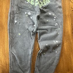 Green and Gray sweatpants