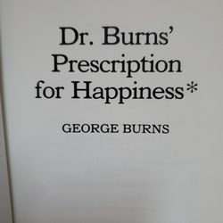 Dr.Burns Perscription For Happiness