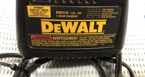 Great Working Condition. Dewalt Battery Charger 7.2V-18V 1 Hour Charger. $20.00 Firm. 