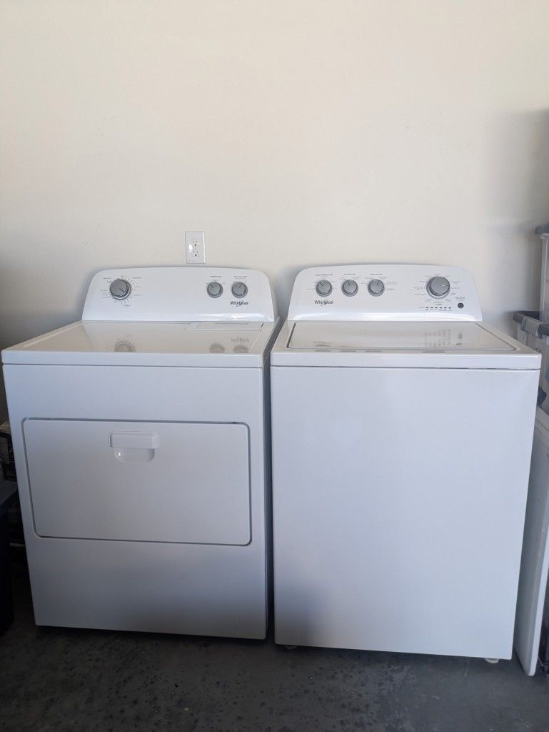 Whirlpool Washer And Dryer 