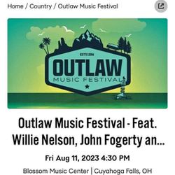 Outlaw Music Festival Blossom Music Center