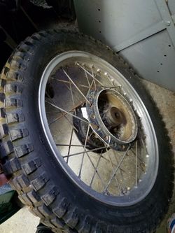 Suzuki sp370 rear wheel