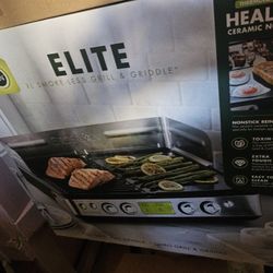 Elite Smokeless Grilled & Graddle 