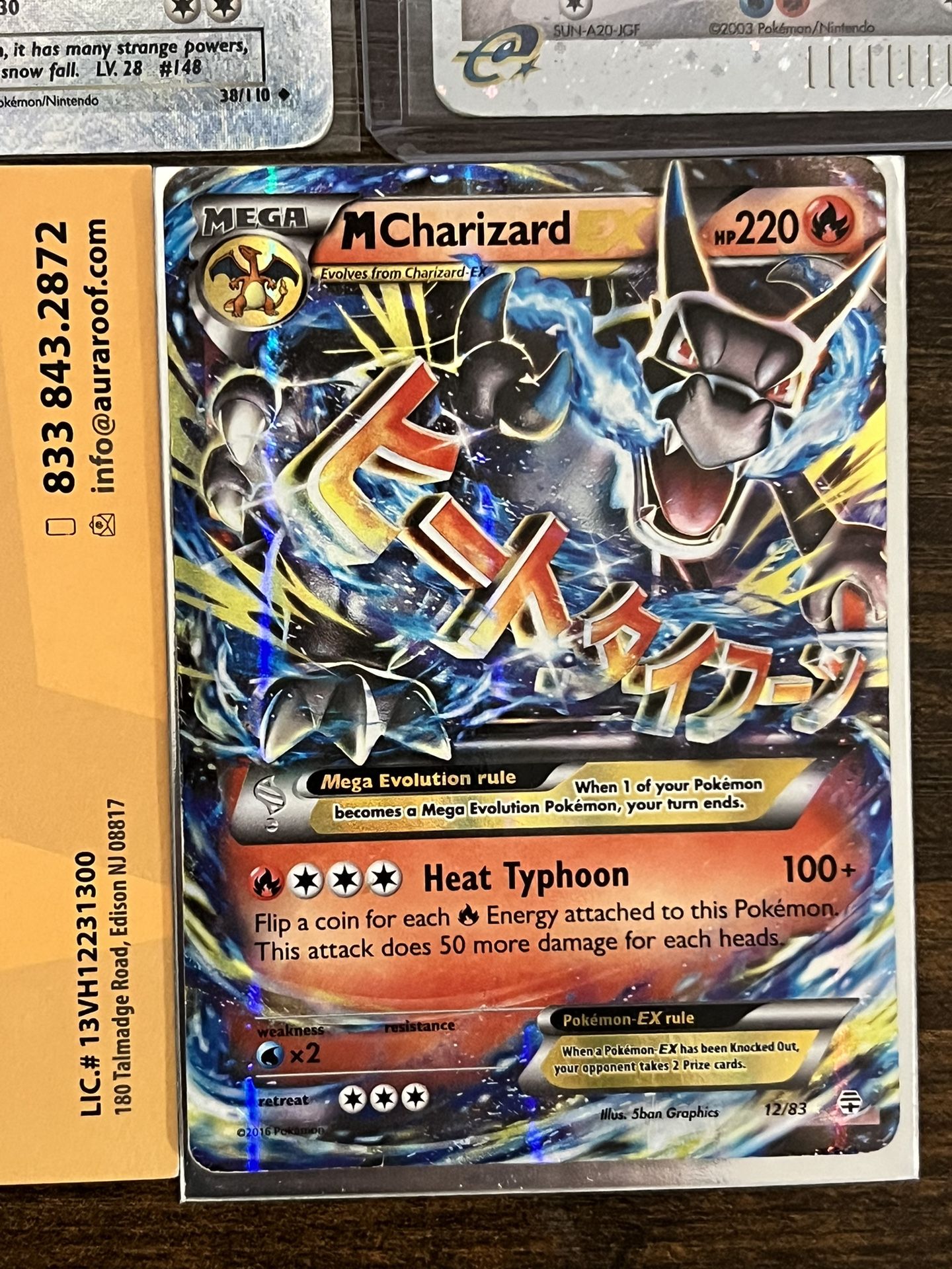  Pokemon - Mega M Charizard-EX (12/83) - Generations - Holo :  Toys & Games