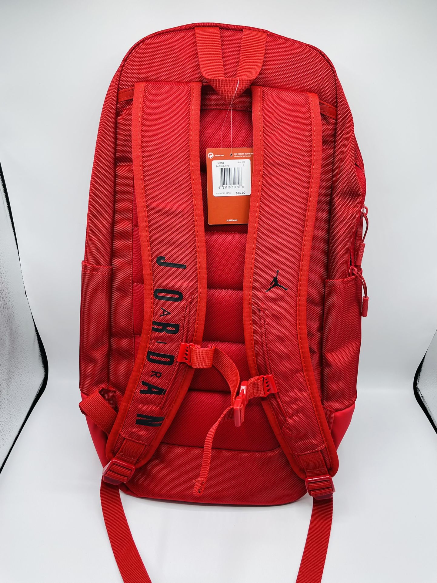 Jordan Jumpman Logo Fluid Gym Red Backpack RARE LIMITED EDITION