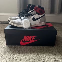 USED Jordan 1 Retro High Light Smoke Gray