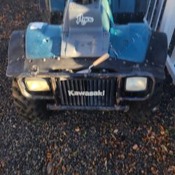 1996 Kawasaki Bayou 4x4 - Running