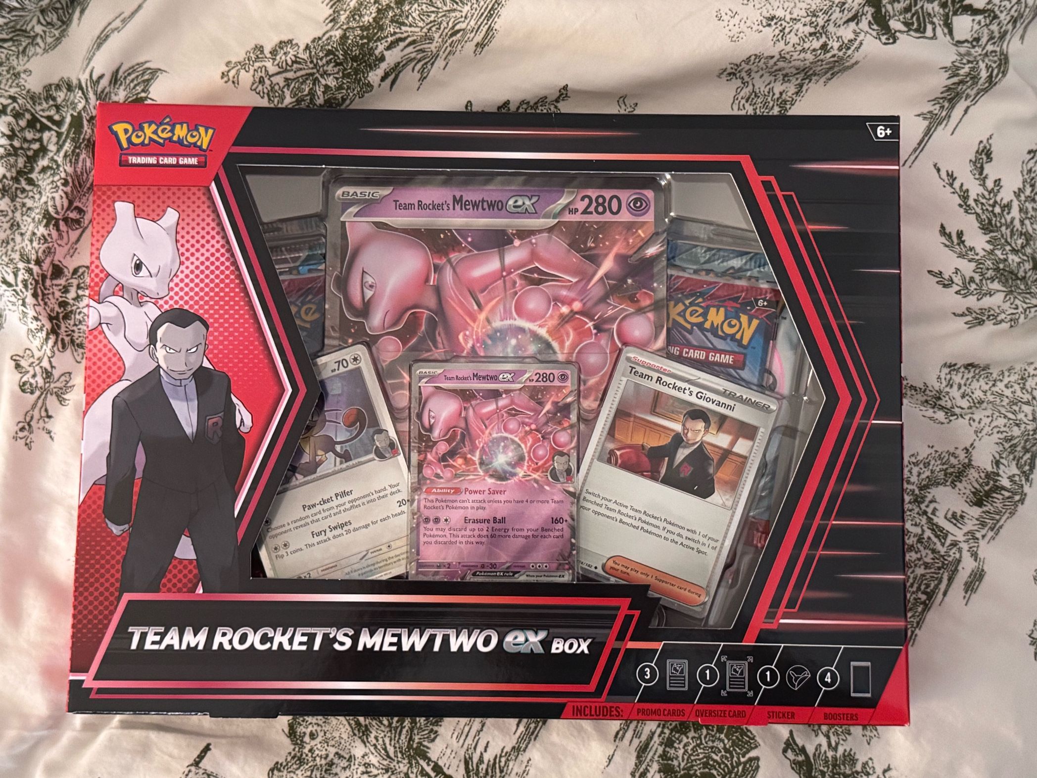 Pokemon - Team Rockets Mewtwo EX Box