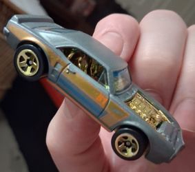 Hot Wheels 51st Anniversary Satin and Gold Chrome 1967 Pontiac Firebird