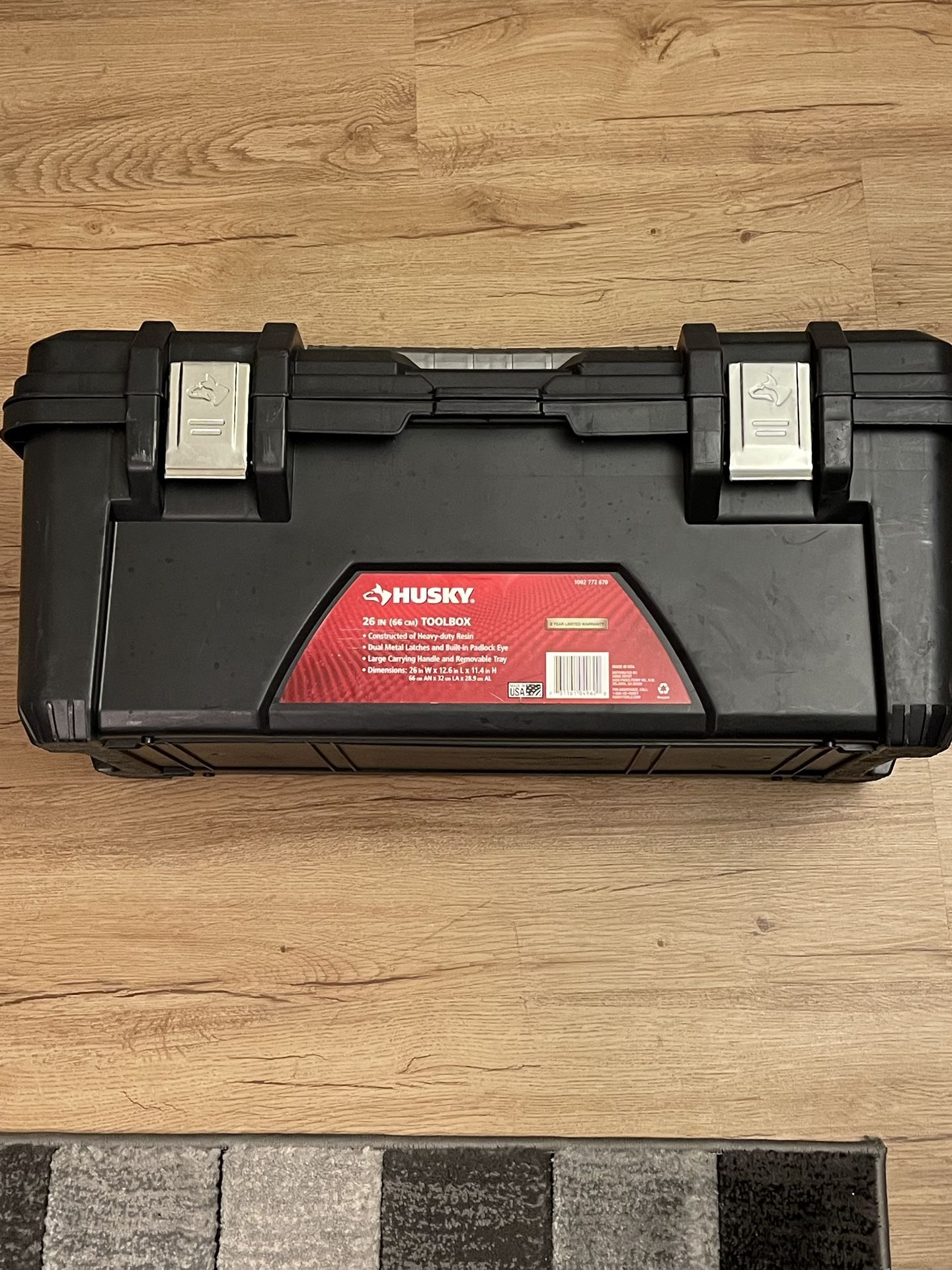 Husky 26 Inch Toolbox