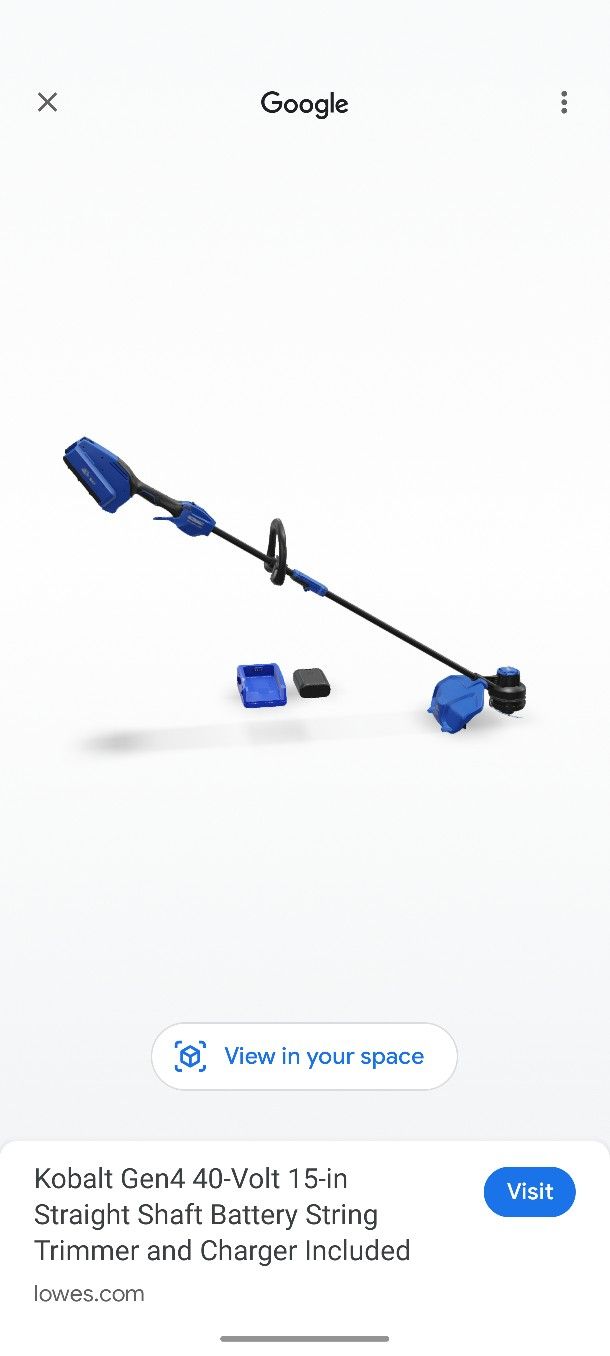 Kobalt V40 Weed Eater