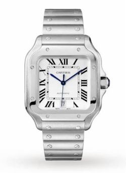 Cartier Santos Automatic Stainless Steel Watch