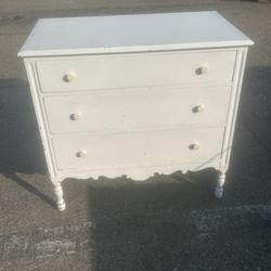 Vintage Solid Wood Small Dresser