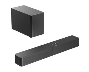 Ultimea soundbar and woofer