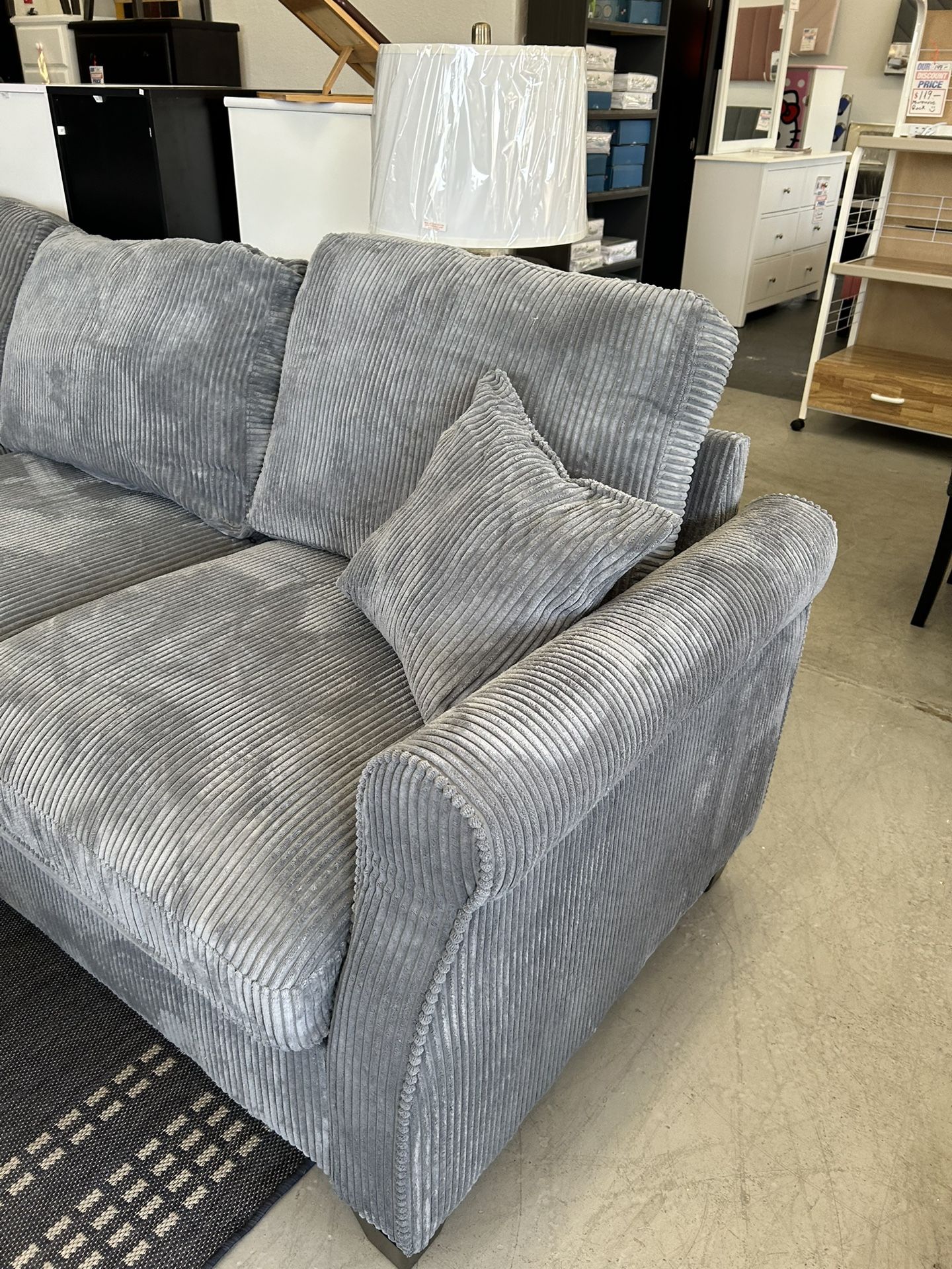 4 Piece Sectional Sofa With Ottoman