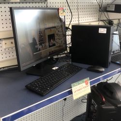 Dell PC With Monitor Combo