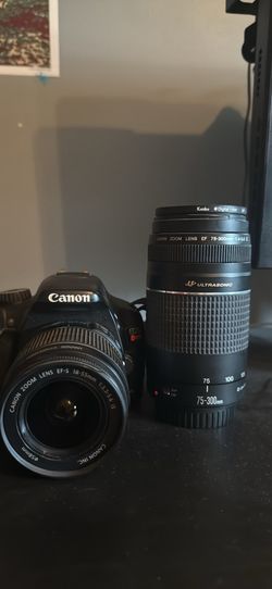 Canon EOS Rebel T2I & Canon Zoom Lens EF 75-300mm