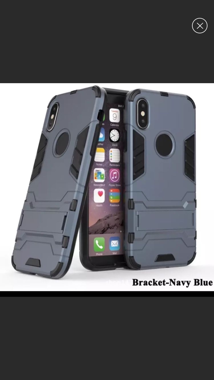 New iPhone 6 6S /6S plus /7 /7 plus /X Case blue