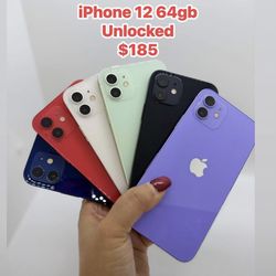 Sale: iPhone 12 64gb unlocked clean imei apple phone