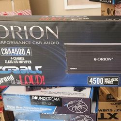 New!! Orion COBALT 4500w 4ch Amplifier 