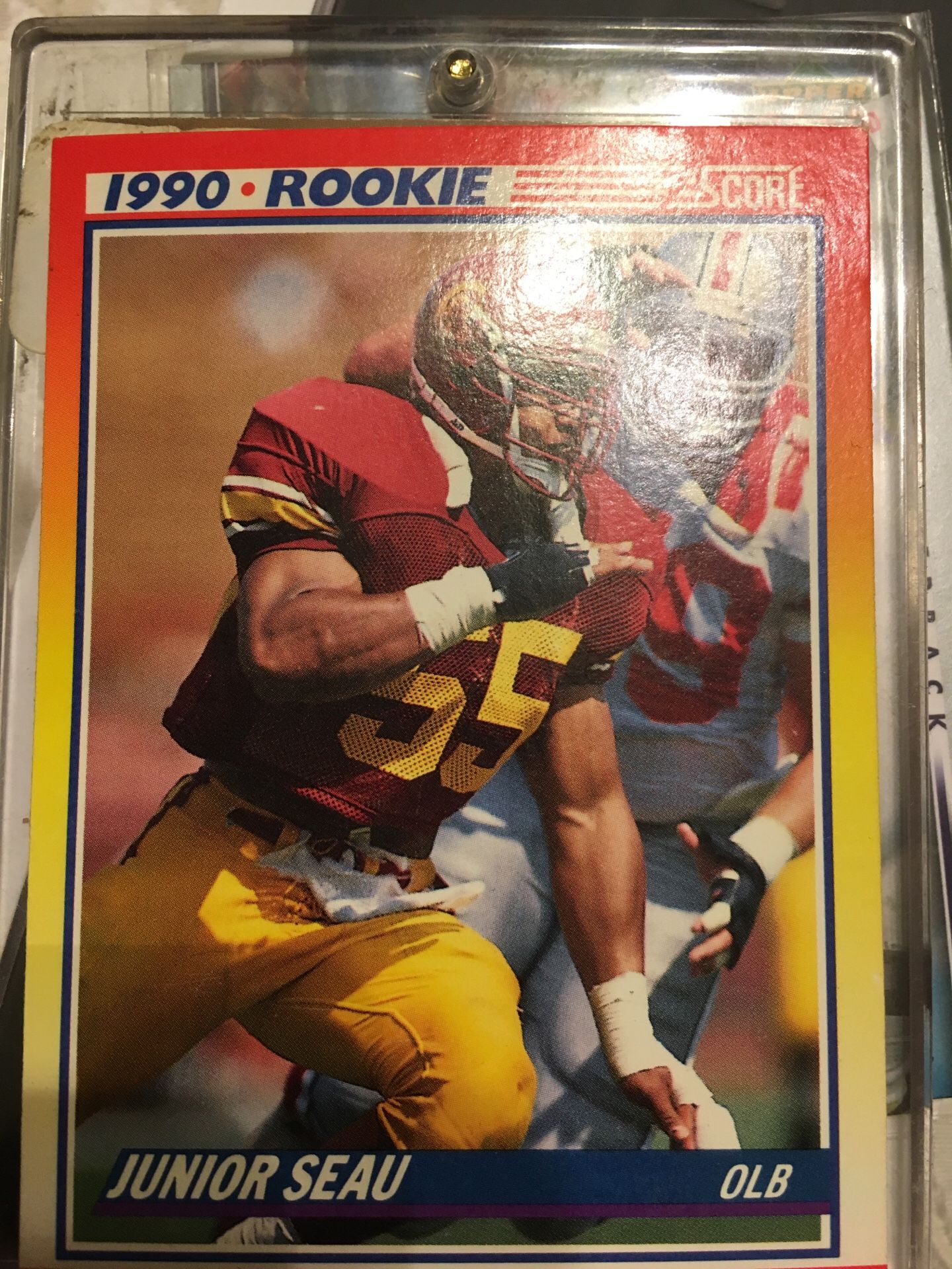Junior seau rookie card 1990