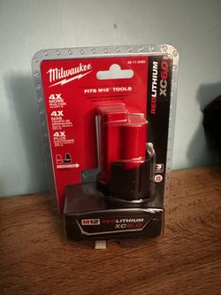 Milwaukee M12 6.0 Battery And Charger