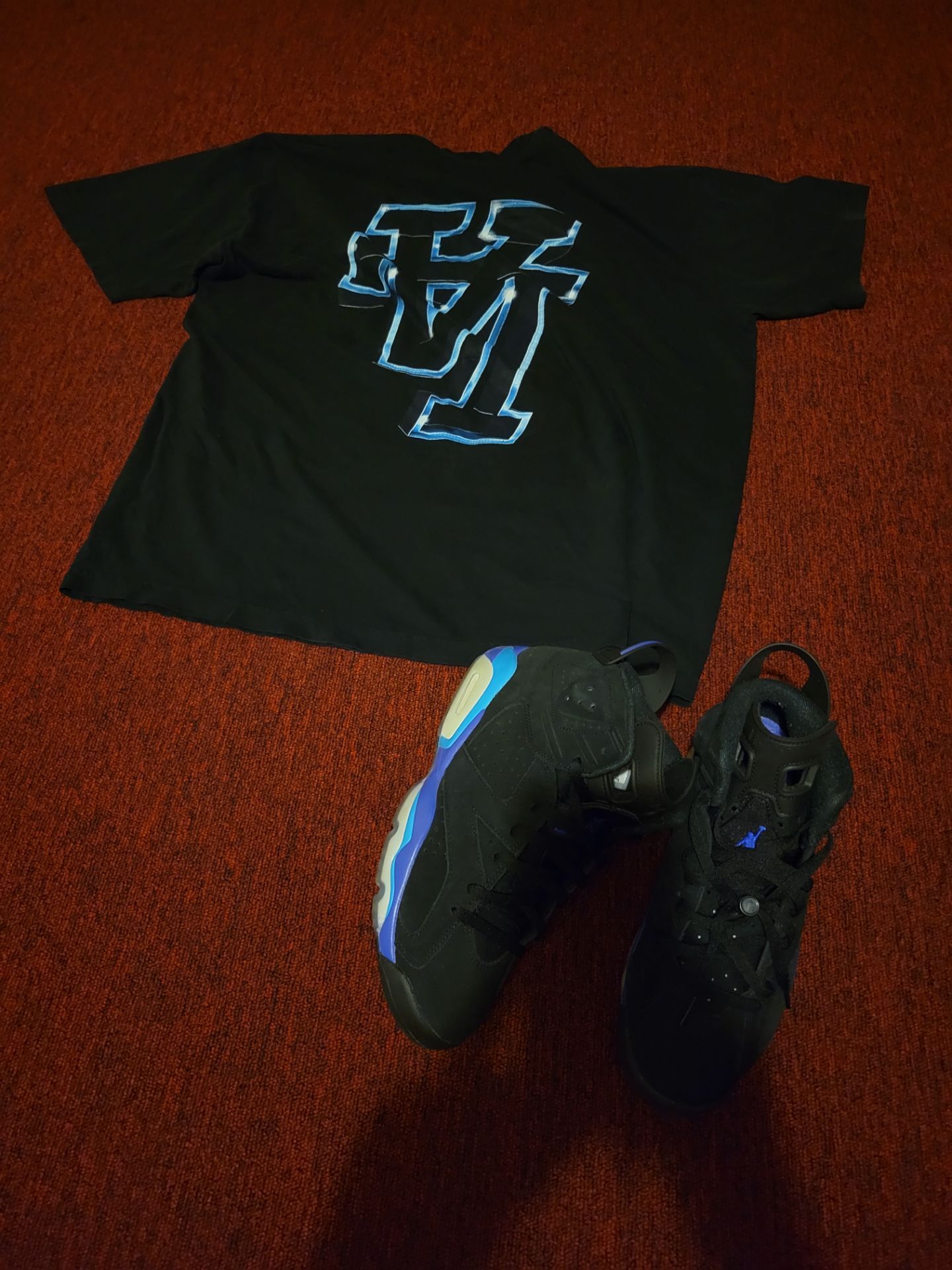 Kill The Hype LA × Jordan 6 Aqua 9.5
