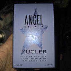 Angel Elixir MUGLER Eau De Parfum Womens Perfume .8 Fl. Oz.